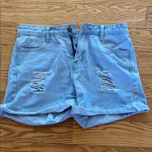 Jean shorts